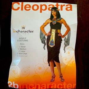 Cleopatra costume size extra large with extras